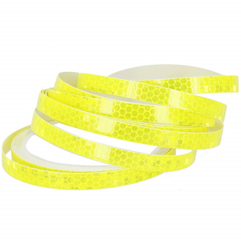 Rexlexní samolepící páska, 8m, žlutá SPRINGOS BA0042