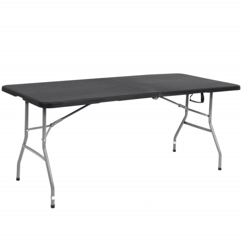 SPRINGOS RAUT GF0056 GF0056-XG Skládací cateringový stůl 180x75 cm, hnědý