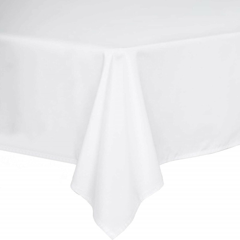 SPRINGOS Vánoční ubrus 220x140 cm sněhově bílý vánoční dekorace CA1223-XG