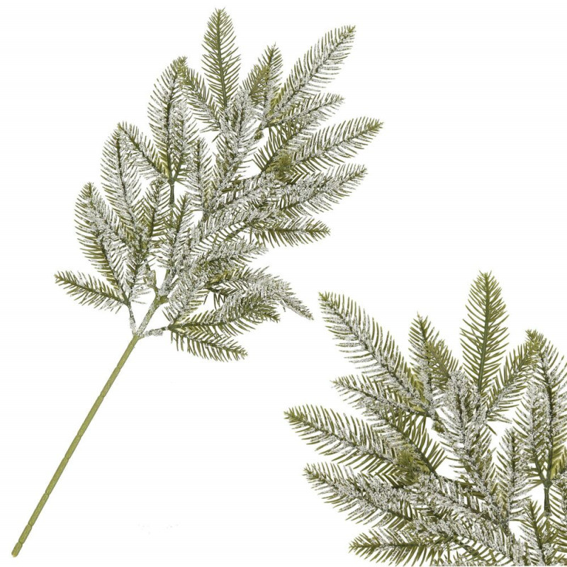 SPRINGOS Umělá větvička smrku 68cm zelená, vánoční dekorace CA1313-XG