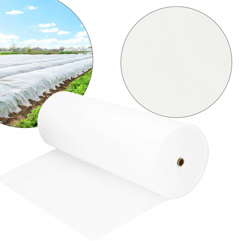 Springros Agro netkaná krycí textilie 1,6 x 100 m, 70 GSM AG0005