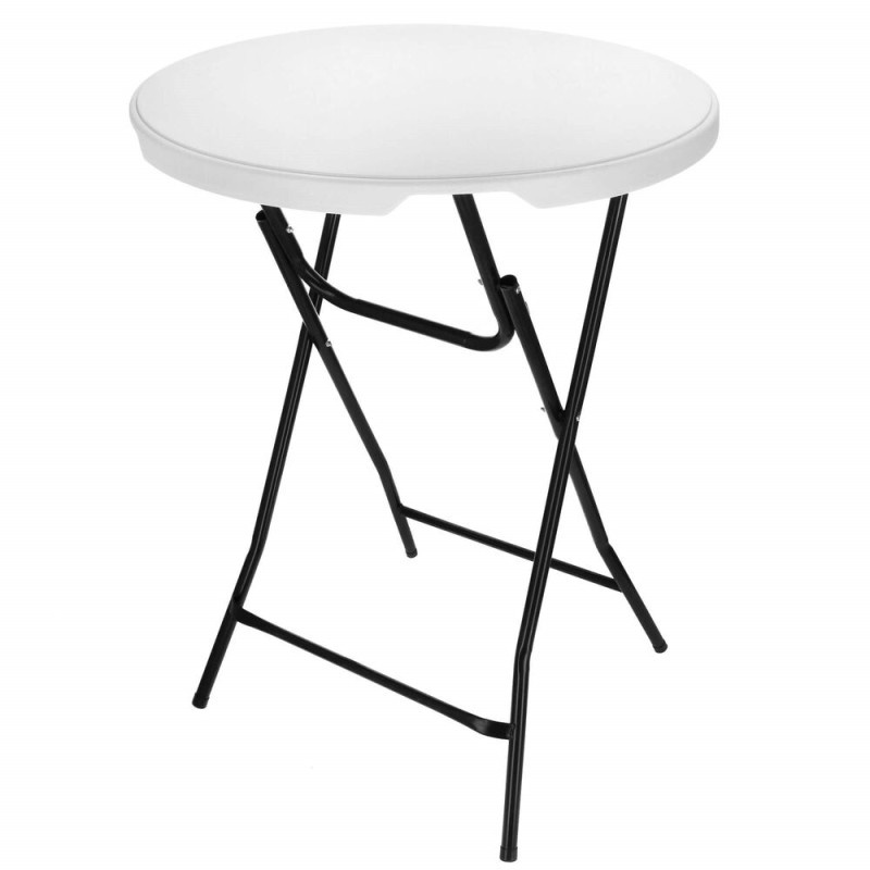 SPRINGOS Zahradní barový stůl 110x80 cm GF0101 bílý