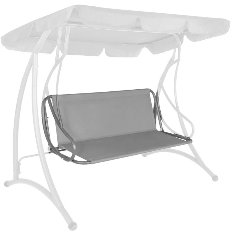 Potah sedáku pro zahradní houpačky 130x100 cm SPRINGOS GS1015S světle šedý