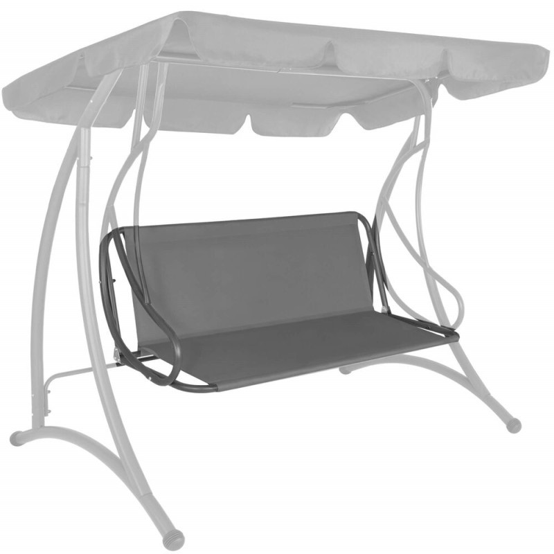 Podsedák na zahradní houpačku 110x90 cm SPRINGOS GS1003S, šedý