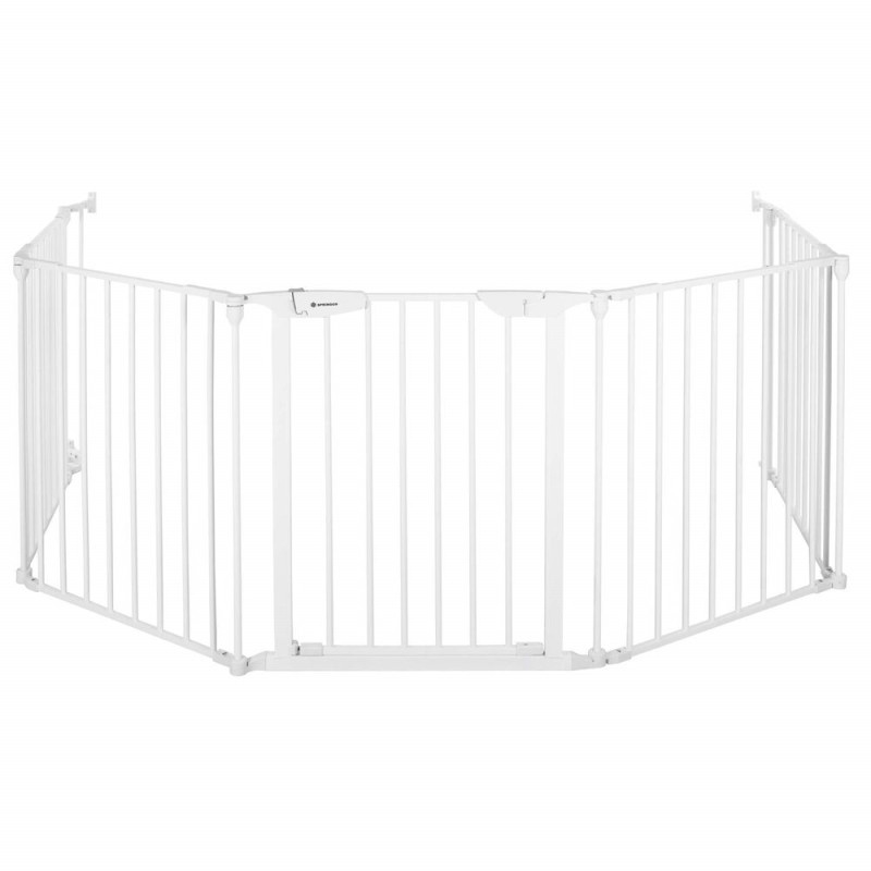 Bezpečnostní zábrana nastavitelná 318 cm SPRINGOS BABYLOCK bílá