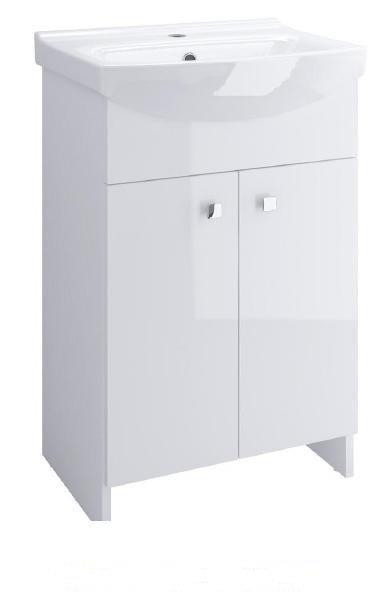 Cersanit Koupelnová skříňka Sati + umyvadlo Cersania 50 cm