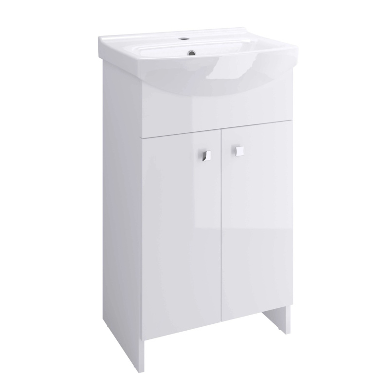 Cersanit Koupelnová skříňka Sati + umyvadlo Cersania 60 cm