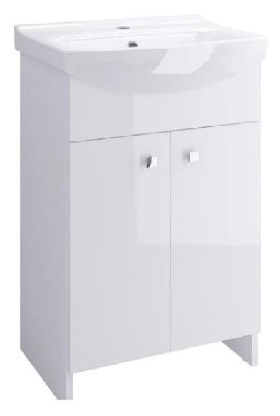 Cersanit Koupelnová skříňka Sati + umyvadlo Cersania 60 cm