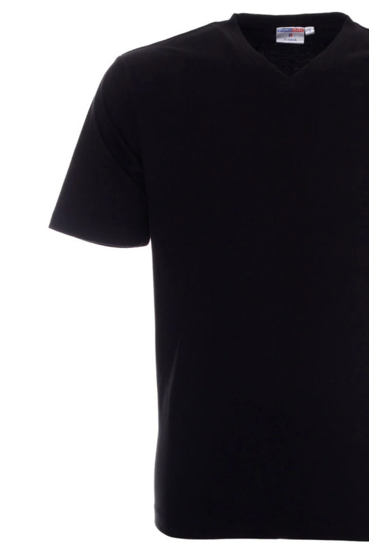 Pánské tričko M V-NECK 22155 - PROMOSTARS černá S
