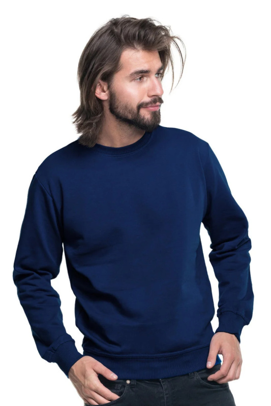 Pánská mikina M T GEFFER 61900 - GEFFER melanžově šedá XL