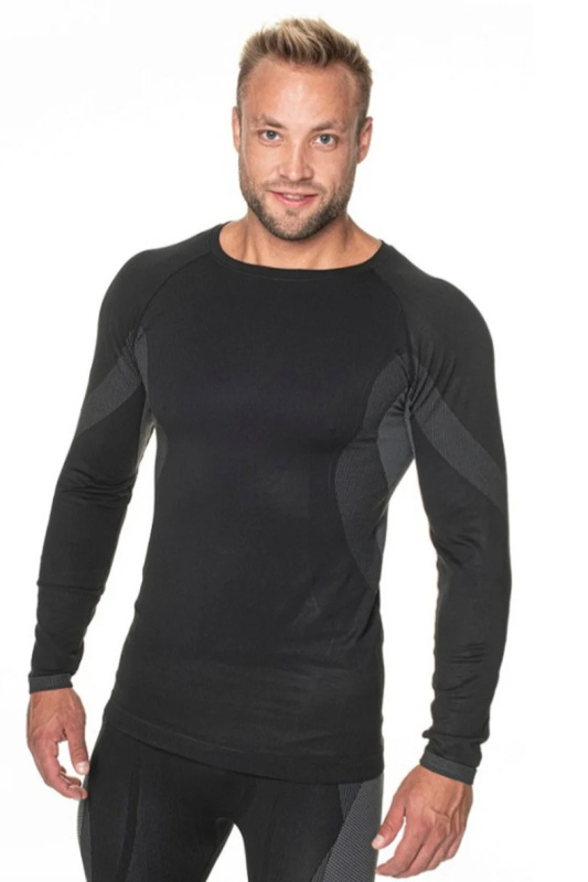 Pánský termoaktivní nátělník 77100 černá/šedá XXL/XXXL