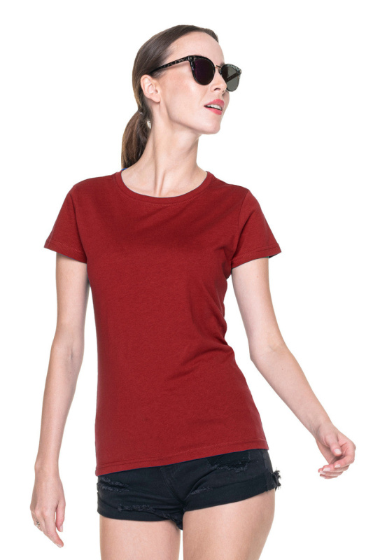 Dámské tričko 22160-3XL kaštanové 3XL