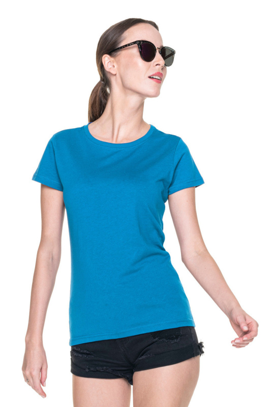 Dámské tričko 22160-3XL tyrkysová 3XL