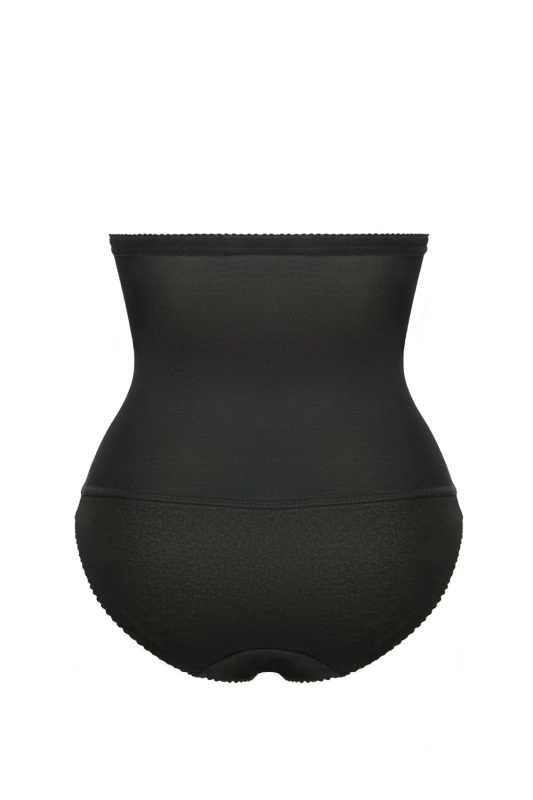 Stahovací kalhotky Iga super black - MITEX černá 7XL
