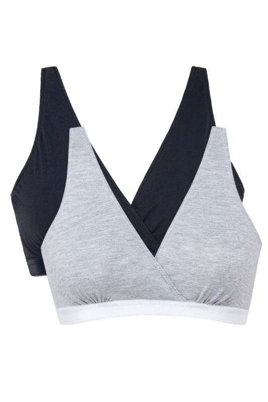 Podprsenka Mitex Lilly 2 pcs Barva: Černá, Velikost: S