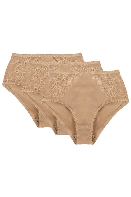 Kalhotky Mitex Aga 3-pak Barva: Béžová, Velikost: L