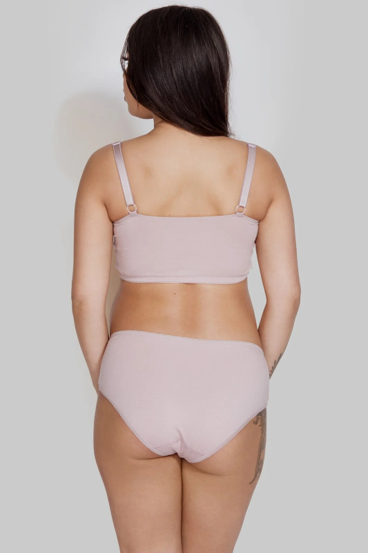 Dámské kalhotky Mitex Mama Panty Flowers pudrově růžová/neobvyklá.růžová XXL