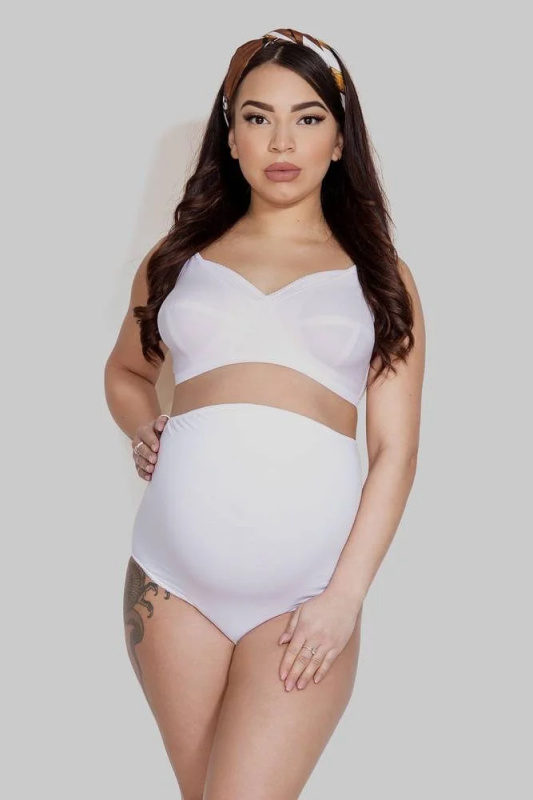 Dámské kalhotky Mitex Mama Belly S-2XL růžová XL