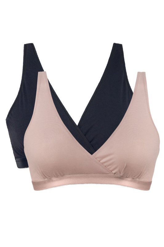 Podprsenka Mitex Lilly 2 pcs Barva: Růžová, Velikost: M