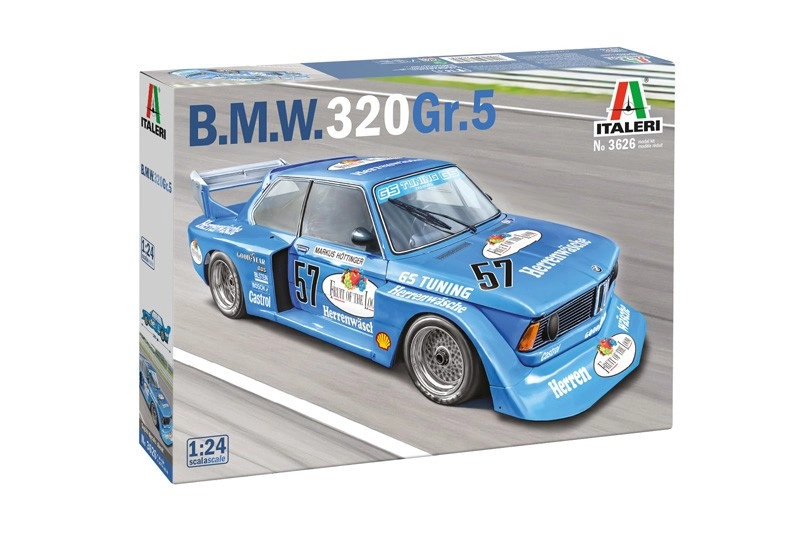Plastikový model B.M.W. 320 Group 5 1/24