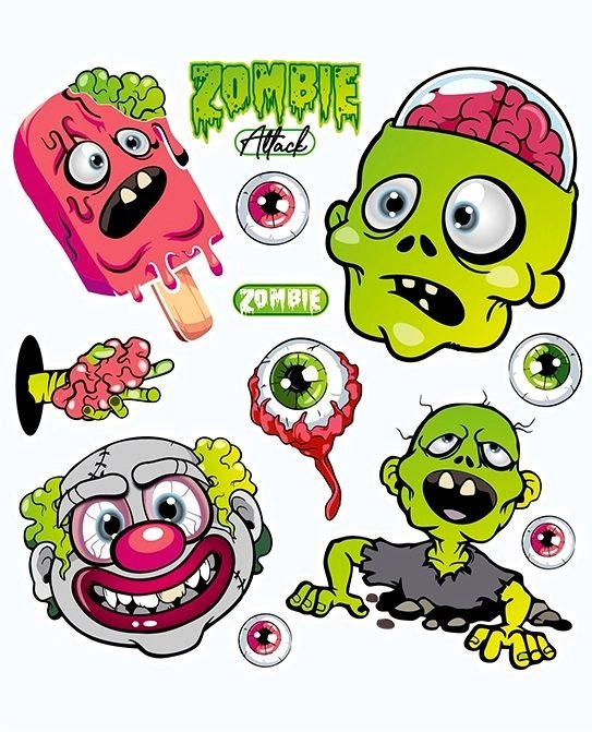 Zombies malý list