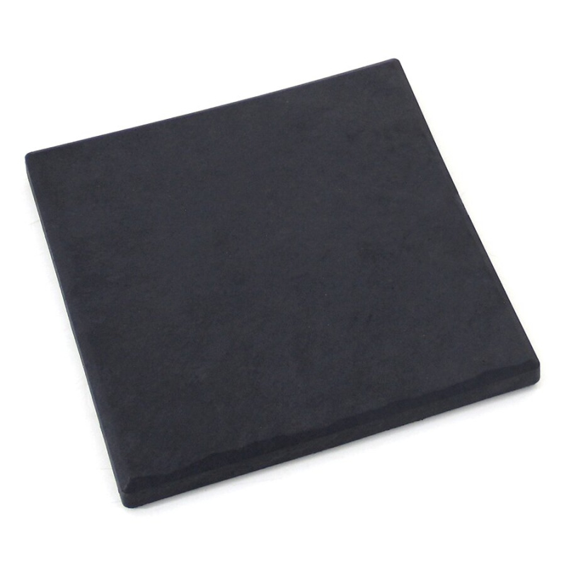 FLOMAT Šedá gumová terasová dlažba FLOMA Stone (břidlice) - délka 30 cm, šířka 30 cm, výška 3 cm