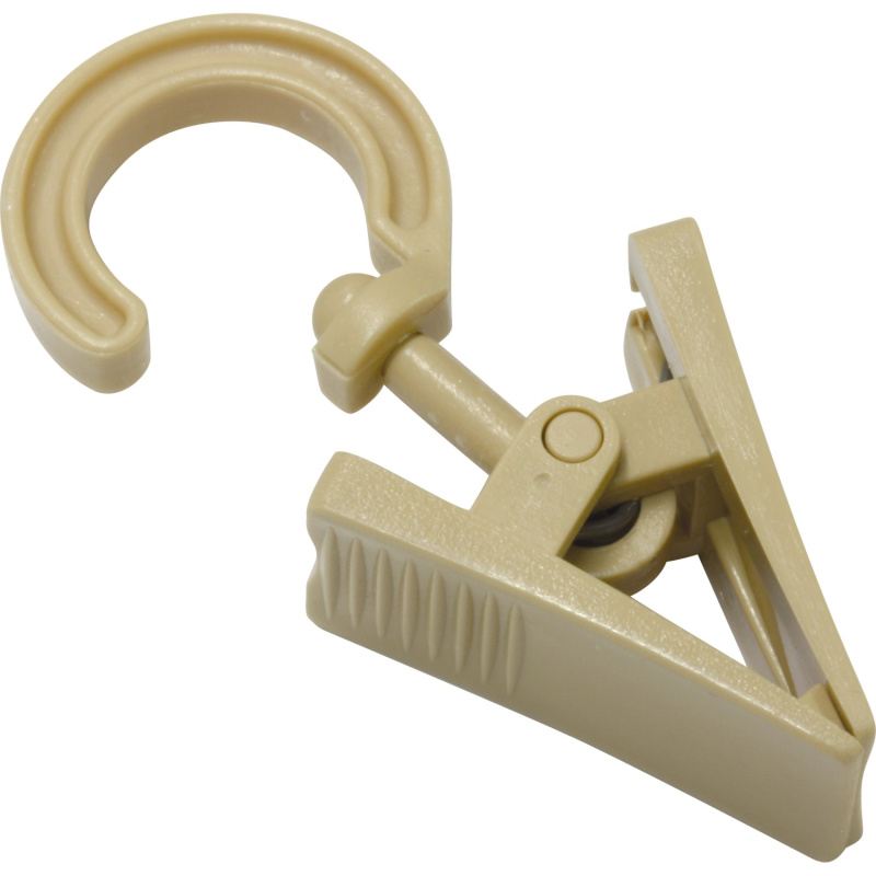 Gardinia Háček na kroužek se sponou přírodní, 20 ks