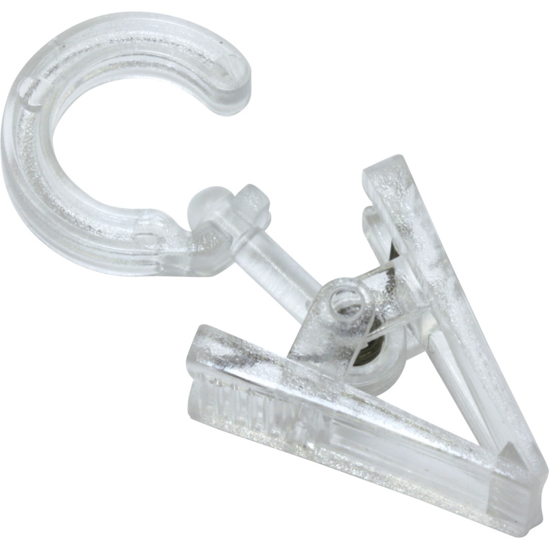 Gardinia Háček na kroužek se sponou plexi, 20 ks