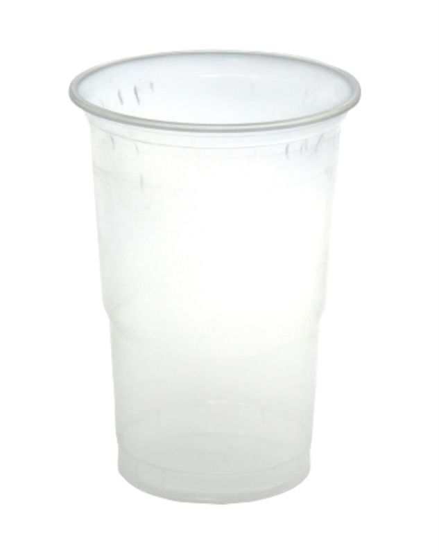 Plastový kelímek - 0,5 l, čiré, 50 ks