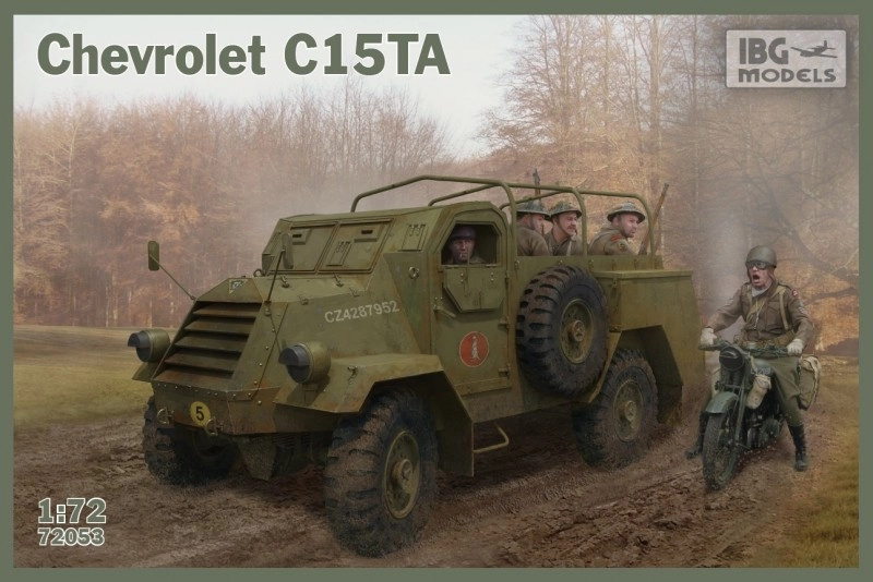 IBG Models Chevrolet C15TA incl. PE & decals 2x camo 72053 1:72
