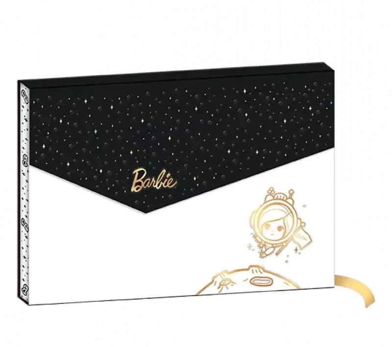 notes barbie kabelka – stylový zápisník s reliéfem a zlatou fólií