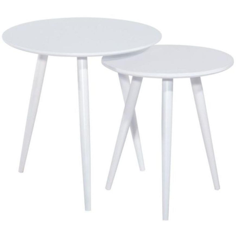 Sada konferenčních stolků Reda bílá