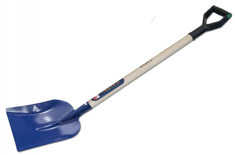 Lopata na písek s dřevěnou násadou a plastovou rukojetí BIG