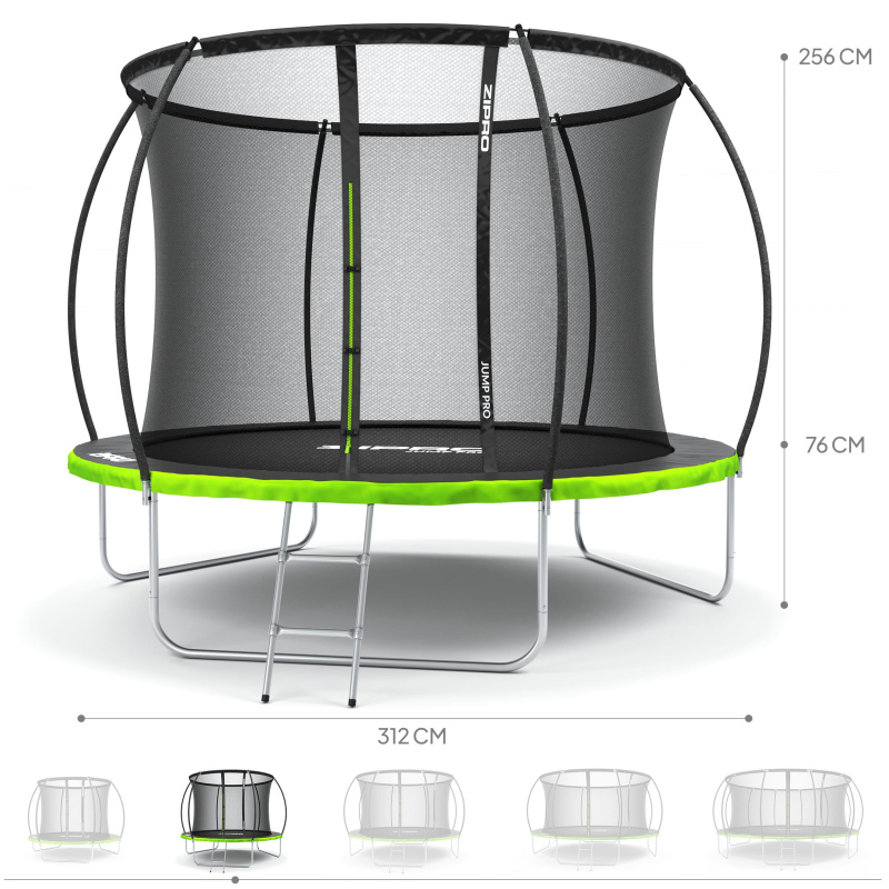 ZIPRO JUMP PRO PREMIUM s vnitřní sítí 312 cm