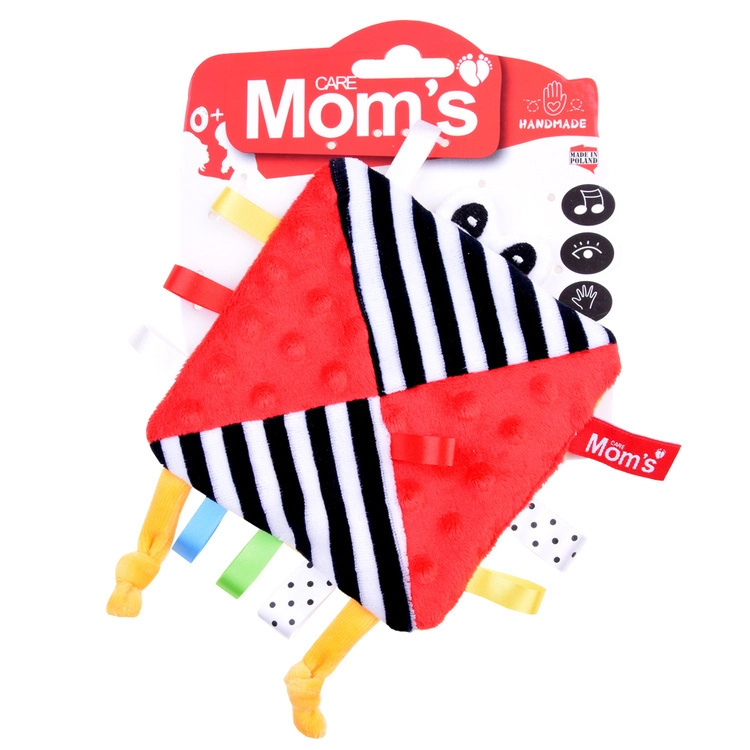 Šusticí mazlík s metkami pro novorozence