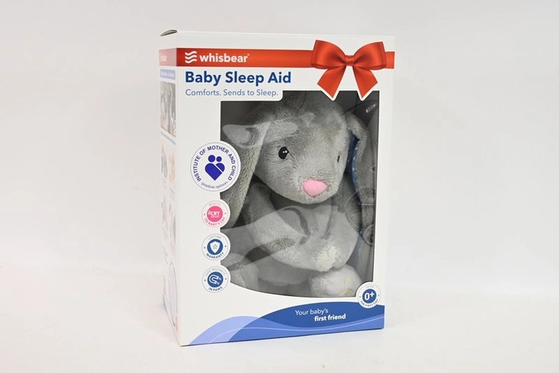 Whisbear šumící králíček Felek šedý