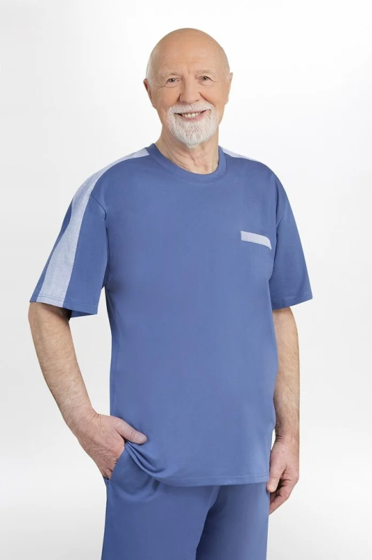 Pyžamo Martel 407 Robert I cr/r M-4XL grafit XXL