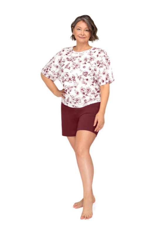 259 DÁMSKÉ PYŽAMO MARTA GRAFIT XL