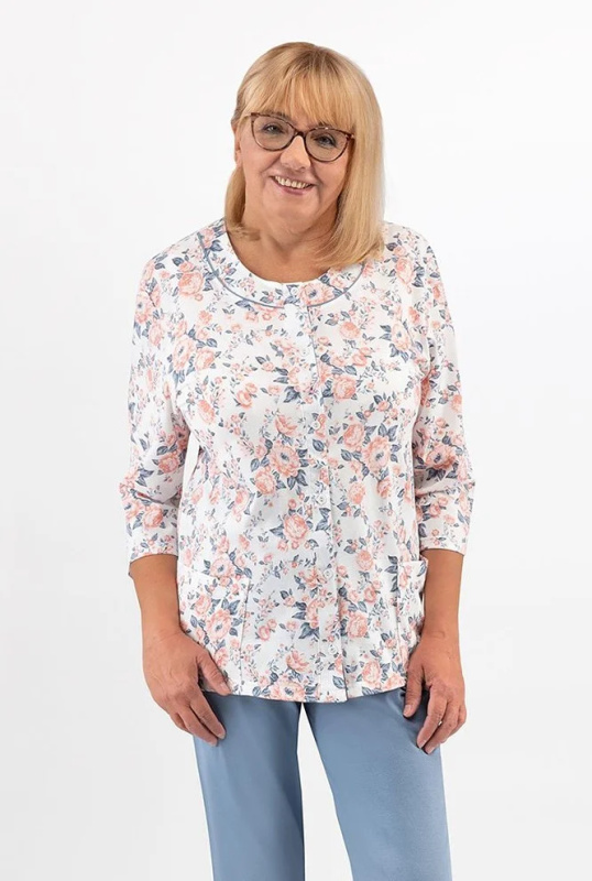 Dámské pyžamo Martel Maria II 201 3/4 M-2XL cappuccino XL