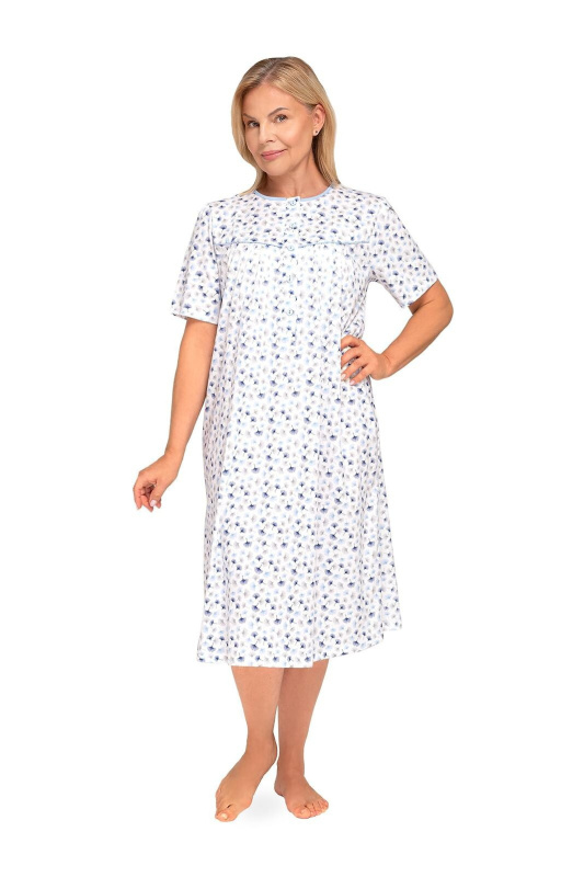 Dámská noční košile Martel Bogna I 203 kr/r M-2XL modrá M