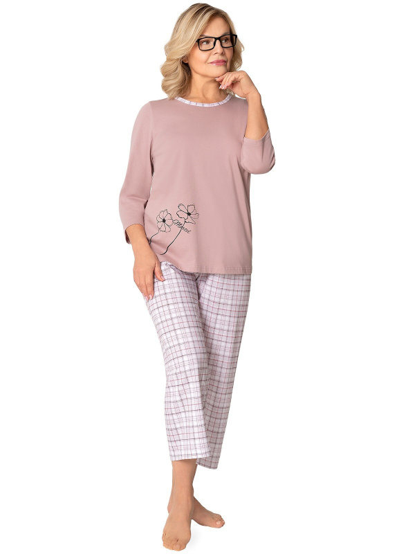 Pyžamo Martel 272 Gabrysia II 7/8 M-3XL růžová XL