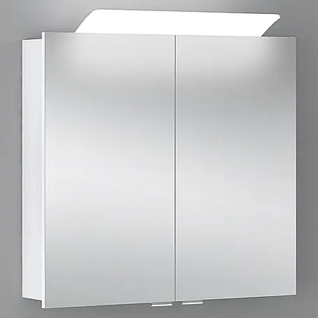 Zrcadlová skříňka s LED osvětlením Camargue Orion / 73 x 68 x 16 cm / bílá Varianta: ivi0