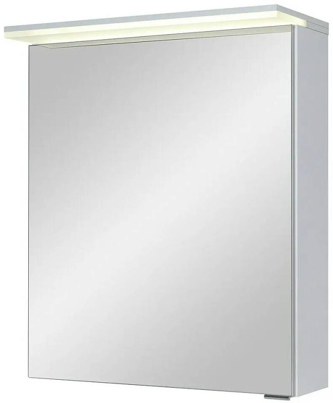 Zrcadlová skříňka s LED osvětlením Riva Matrix / 60 x 72,4 cm / bílá Varianta: ivi1