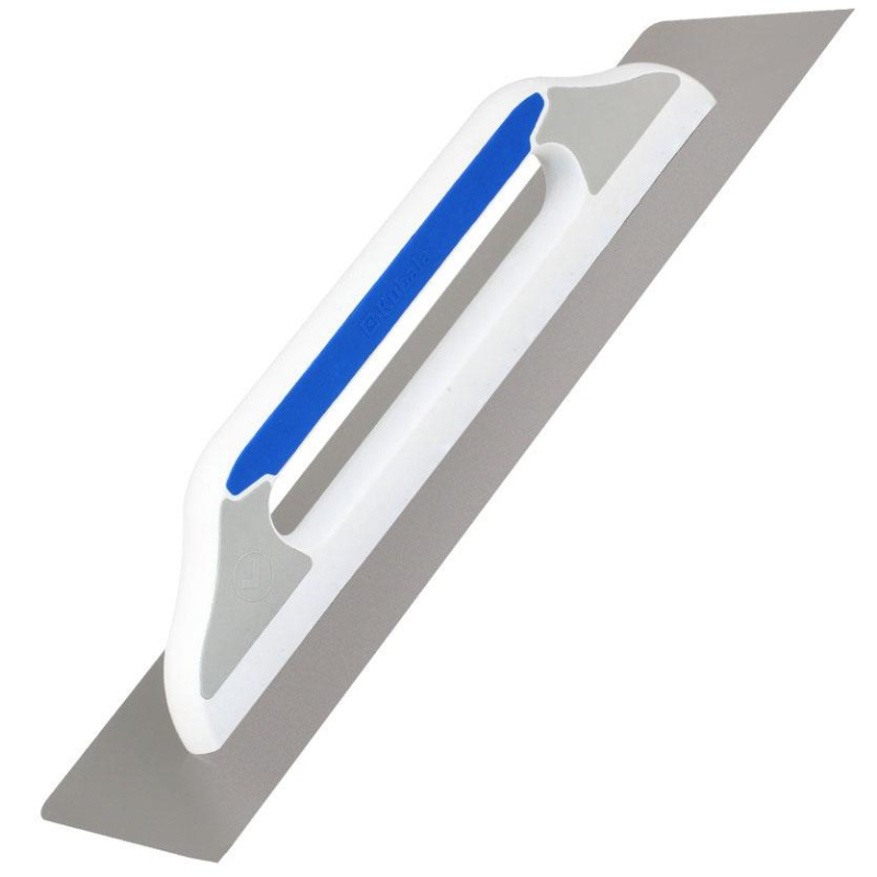 Hladítko nerez. zaobl. rohy Kubala KU0256 3K 130×480×0,7 mm