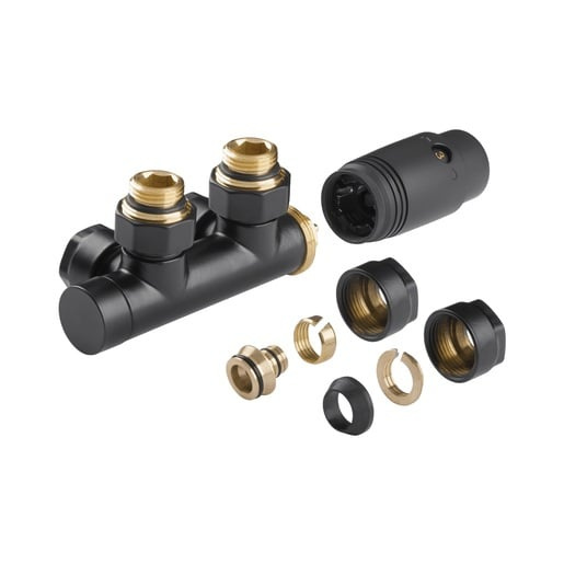 Sada termostatická Invena černá