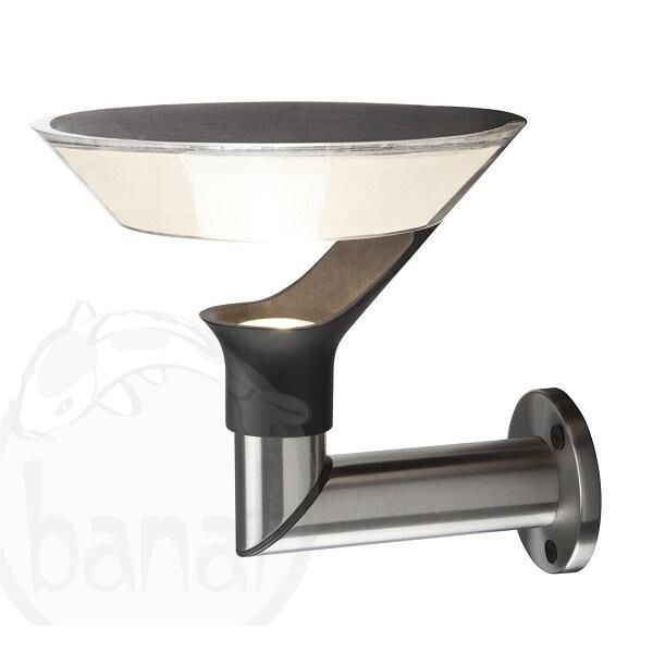 Nástěnné LED nerezové světlo LUNAR