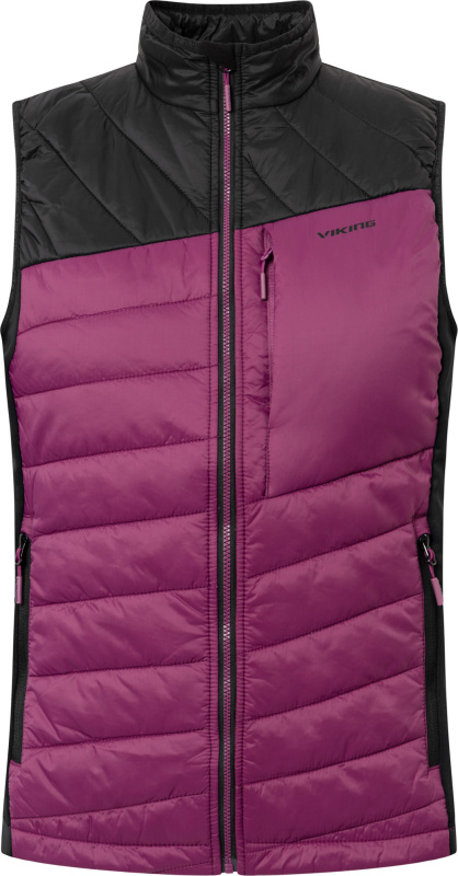 Dámská outdoorová vesta VIKING Blast fialovočerná Velikost: S
