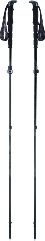Trekingové hole teleskopické VIKING Poles Droppin Sbseries černá Velikost: UNI