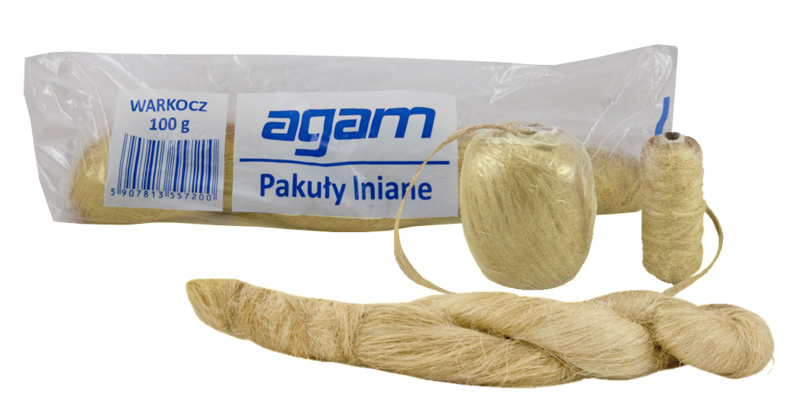 Instalatérský len Agam, 0,1 kg (konopí)