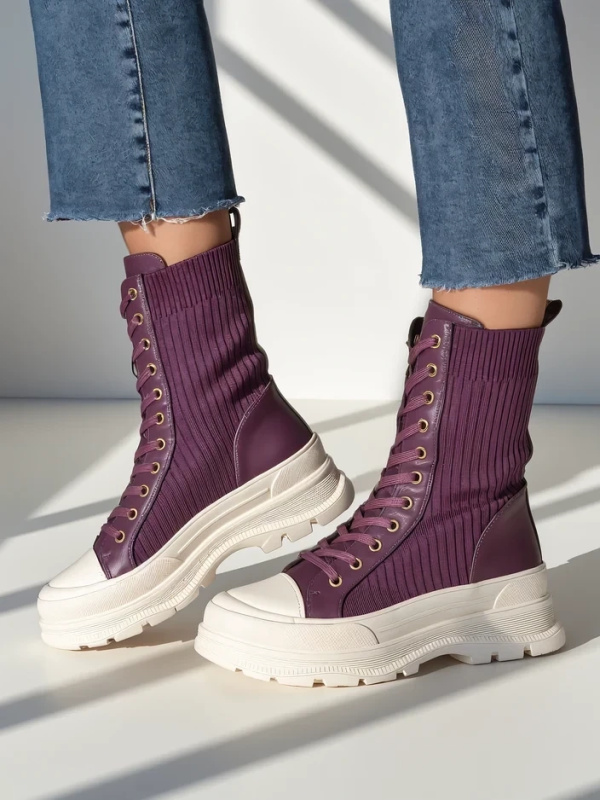 Resti Women's high worker boots Fosilla